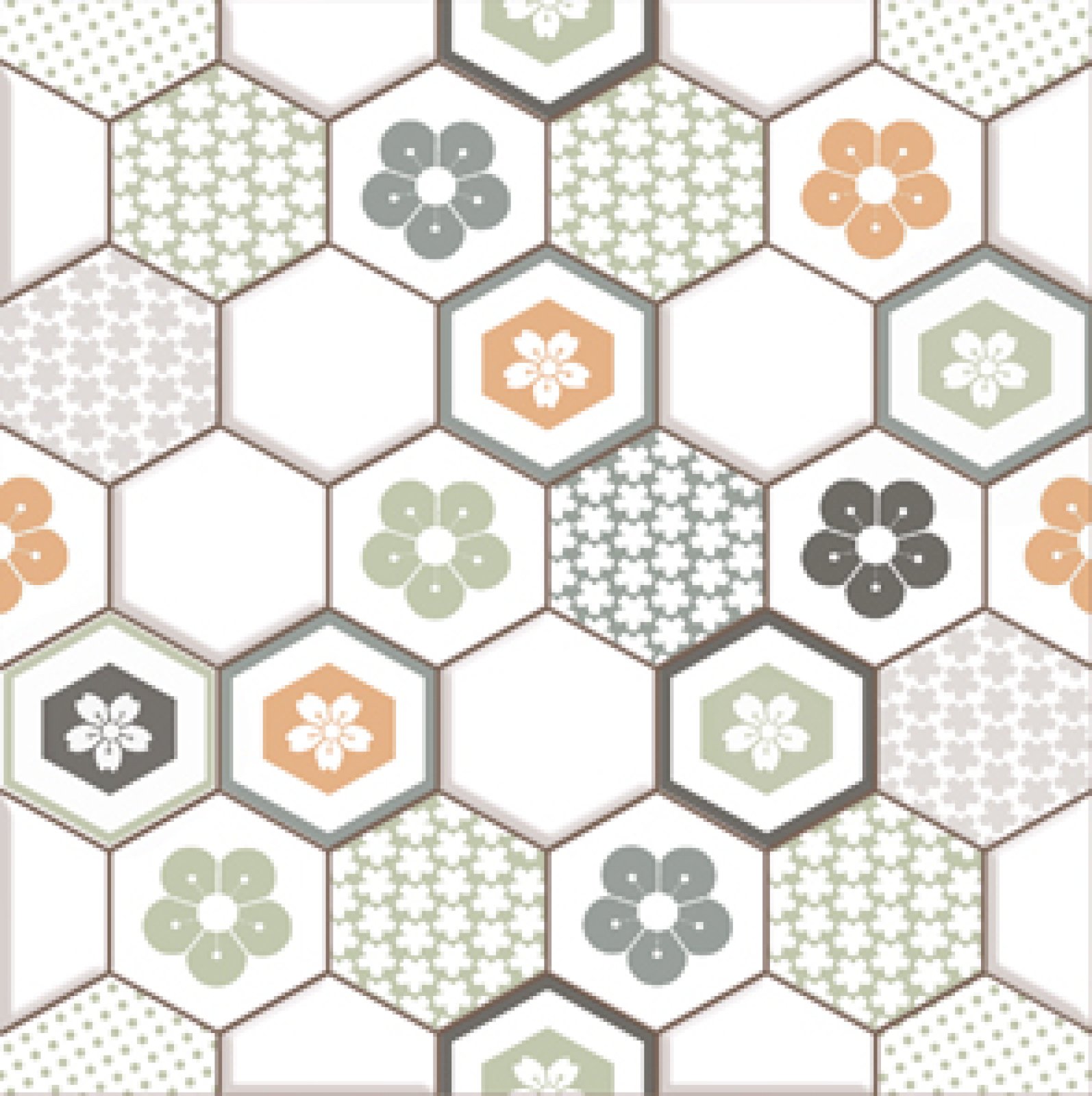 Asia Tile Ruby Green 25x25